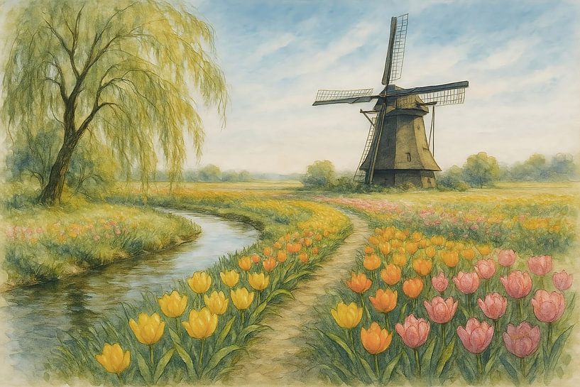 Along the canal by INGO