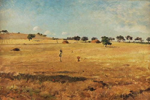 António Carvalho de Silva Porto-De oogst (Lumiar)