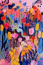 Fluor Flora Fantasie von Whale & Sons Miniaturansicht