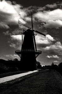 Windmühle, De Hoop, Gorinchem von Nynke Altenburg