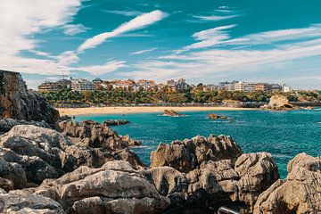 Playa del Camello, Santander, Spanje