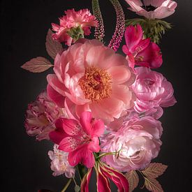 Bloemenboeket | Ranonkel | Roze van Sandra Hazes