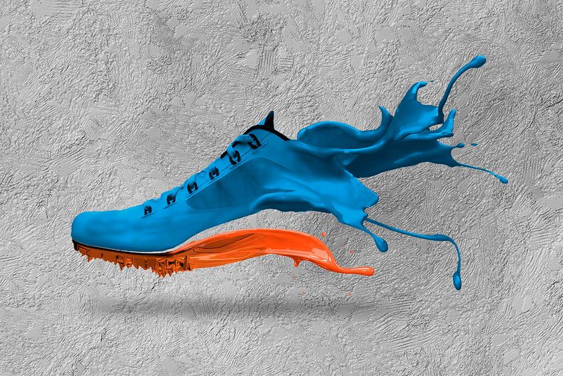 Schuh-Splash von Ursula Di Chito