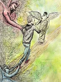 Auf dem Weg bleiben - Engel beschützen von BFQ = CTRL+ALT+ART