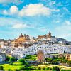 Ostuni, die weiße Stadt. Apulien, Italien. von Stefano Orazzini