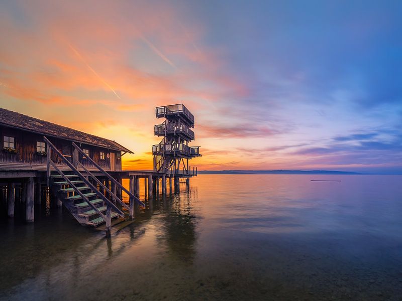 The diving tower in Utting by calvaine8