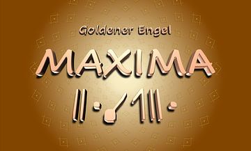 MAXIMA - Ange d'or - Nom d'origine sur SHANA-Lichtpionier