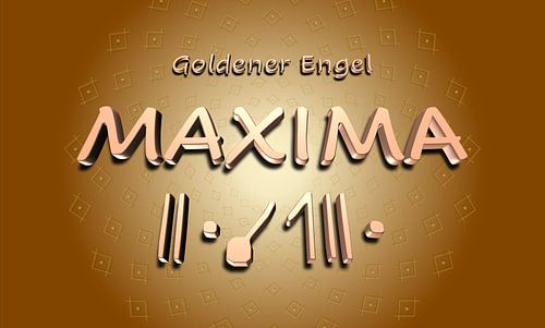 MAXIMA - Gouden Engel - Naam van herkomst