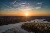 Sunset Loonze duinen