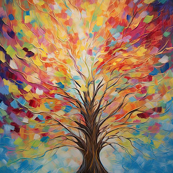 Colourful tree by Imagine