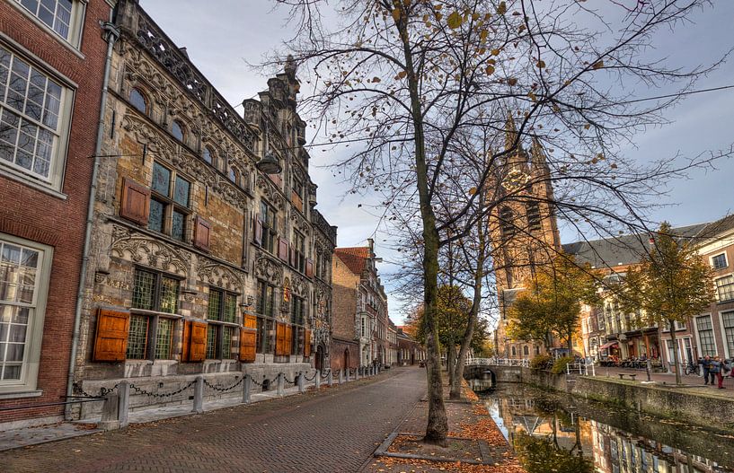 Alte Kirche von Delft, Holland von Jan Kranendonk