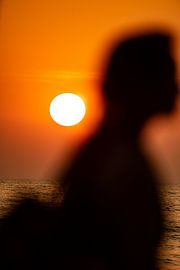 das mädchen am strand von Stefan Havadi-Nagy