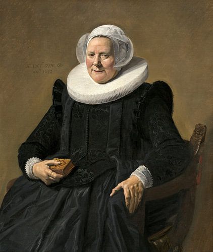 Portrait of an Elderly Lady, Frans Hals
