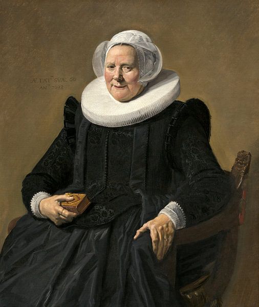 Porträt einer älteren Dame, Frans Hals von Liszt Collection
