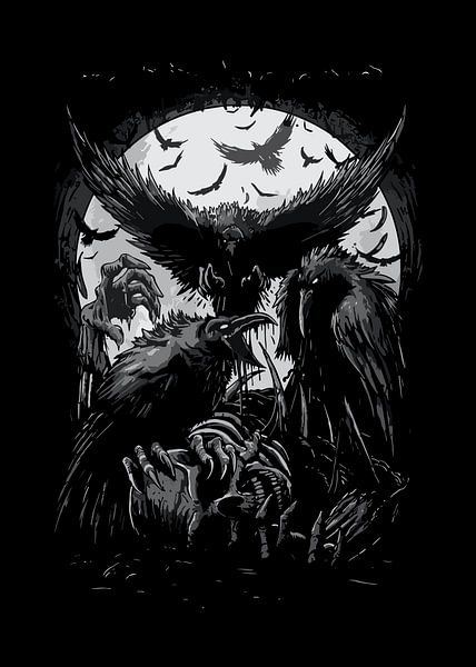 Killerkrähe von Muhammad Yunus