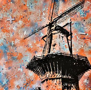Moulin à vent d'Amsterdam sur TRICHOPOULOS