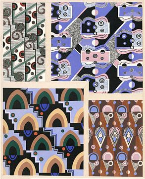 Collectie Decoraties en Kleuren 16 (1930) van Georges Valmier van Peter Balan