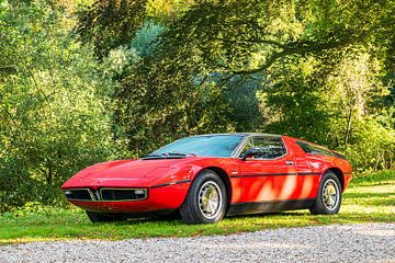Maserati Bora klassieke sportwagen