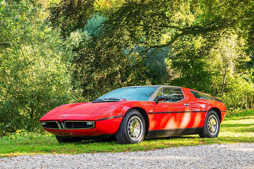 Maserati Bora klassischer Sportwagen von Sjoerd van der Wal Fotografie