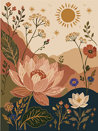 the lotus by Nadieh Boonstra
