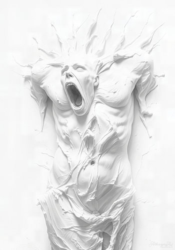 Écho de la voix intérieure – Relief sculptural IV