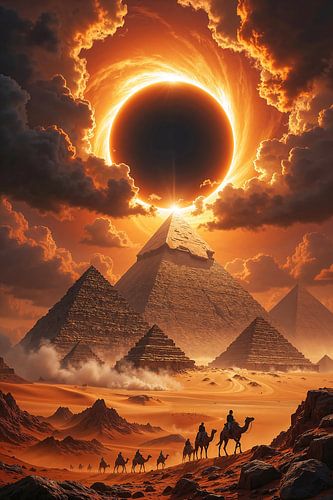 PYRATHON - Een Zonsverduistering boven de Piramides van Egypte