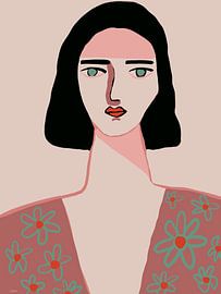 Elegante Dame von Sharyn Bursic