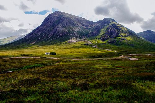 Einsames Häuschen, Glen Coe, Schottland