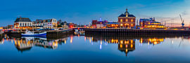 Panorama Harlingen, Niederlande von Edwin Kooren