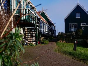 Promenade sur le Marken ensoleillé