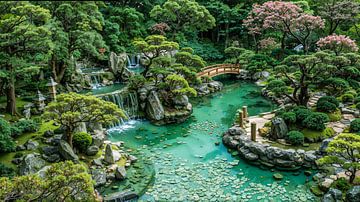 Jardin japonais sur Egon Zitter