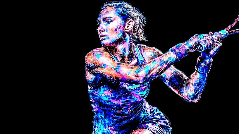 Leuchtende Energie auf dem Platz von Frank Heinz