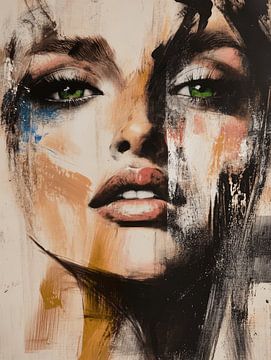 Green Eyes van Carla Van Iersel