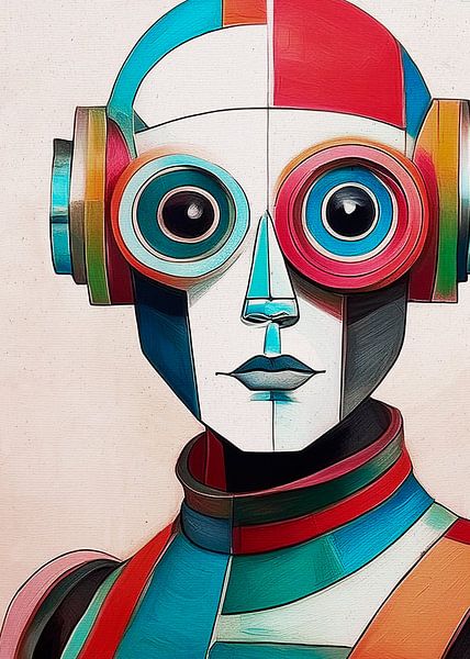 Sixties Humanoid 01 van Fernando Vieira