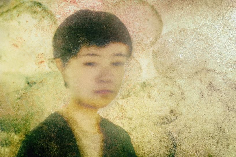 Porträt ohne Namen von Marijke de Leeuw - Gabriëlse