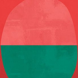 Vintage Red Green by Georgia Chagas