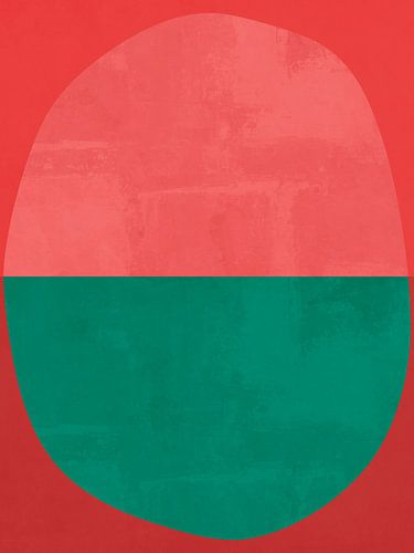 Vintage Red Green von Georgia Chagas