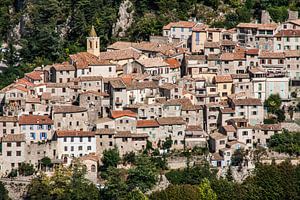 Sainte Agnes, dorpje aan de Côte d'Azur in Frankrijk sur Rosanne Langenberg