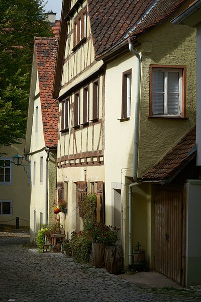 steegje in Rothenburg ob der Tauber van Heiko Kueverling