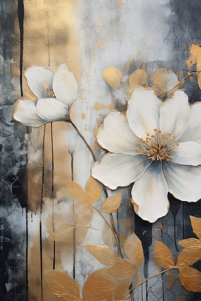 Abstract flowers by Imagine