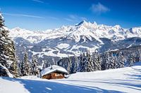 Winterlicher Berglandschaft 