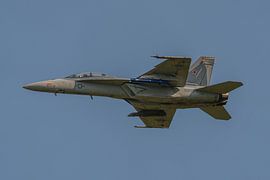 Take-off U.S. Navy Boeing F/A-18F Super Hornet. by Jaap van den Berg