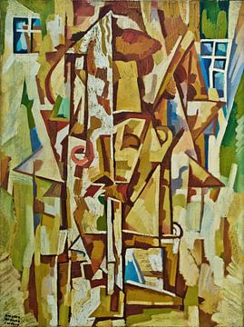 Smoker with Cigarette Holder (1915-1916) by Amadeo de Souza-Cardoso by Peter Balan