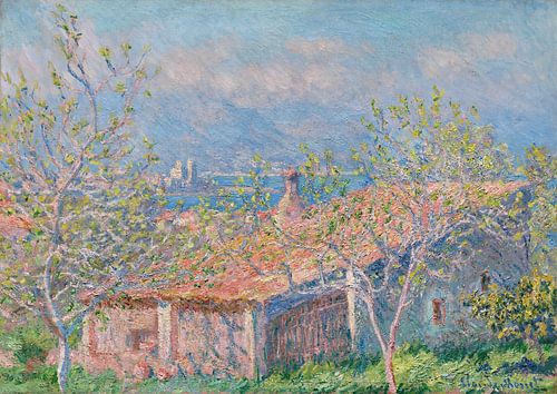 Gardeners House at Antibes - Monet
