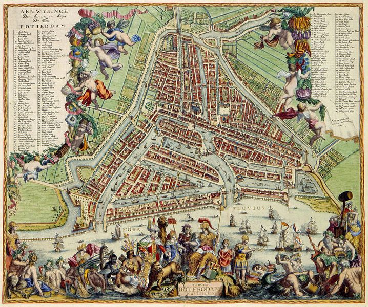Rotterdam ca 1689 by Atelier Liesjes