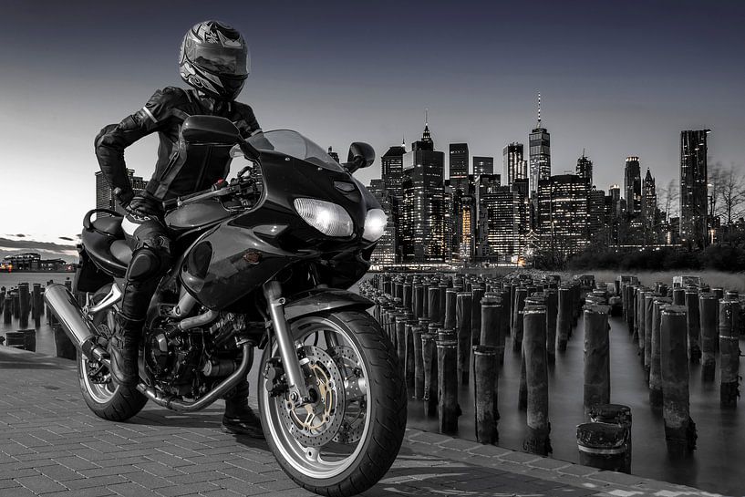 Manhattan Biker van Alexander Schulz