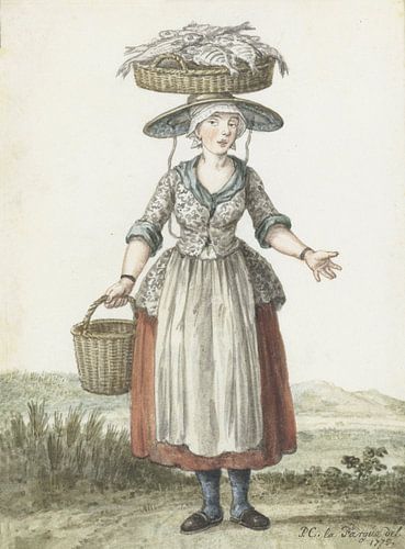 Scheveningse visloopster, Paulus Constantijn la Fargue