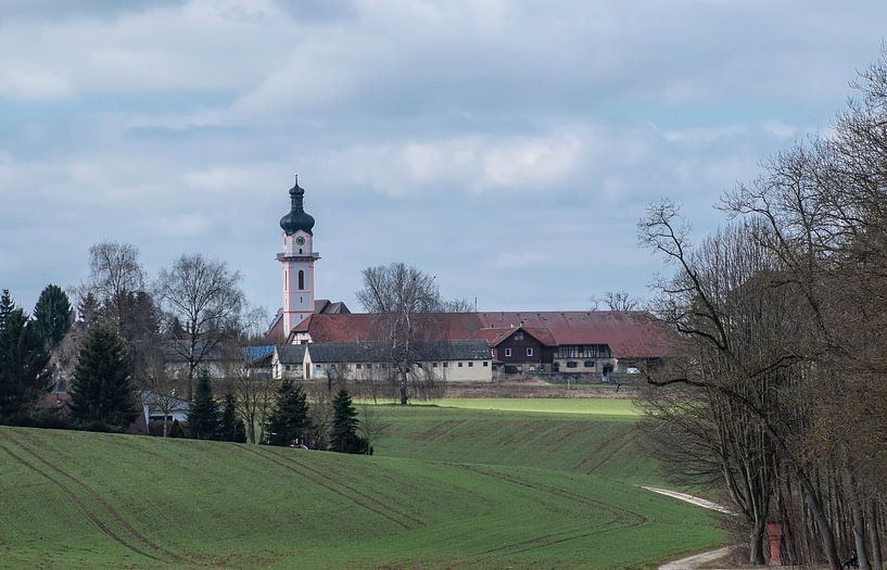 View on Peter and Paul church Laupheim van Photoart-Naegele