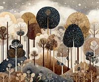 Tree landscape | Enchanted Woodland Escape