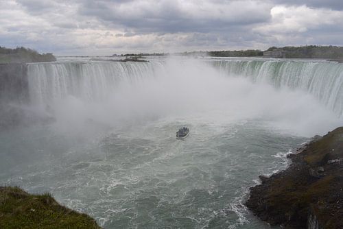 Zicht op Niagara watervallen